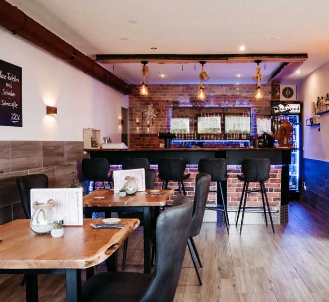 Innenansicht Bookwoodburger Restaurant in Boppard Buchholz
